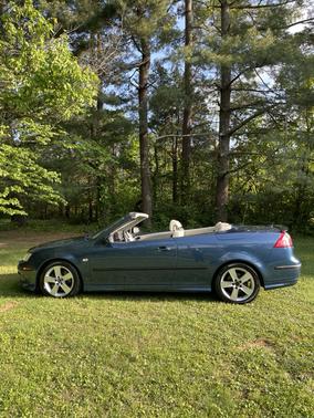 Blue 2007 Saab 9-3 Aero
