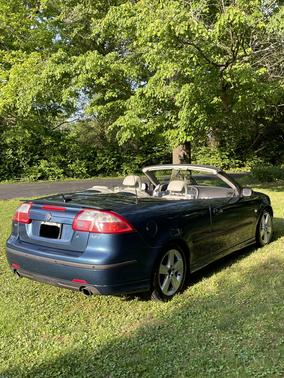 Blue 2007 Saab 9-3 Aero