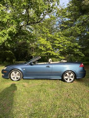 Blue 2007 Saab 9-3 Aero