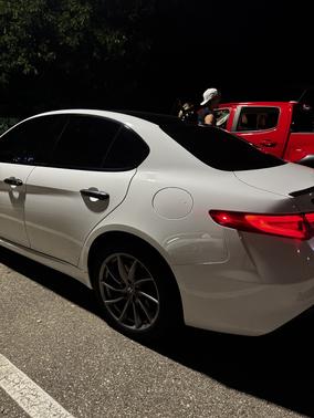 White 2022 Alfa Romeo Giulia Ti