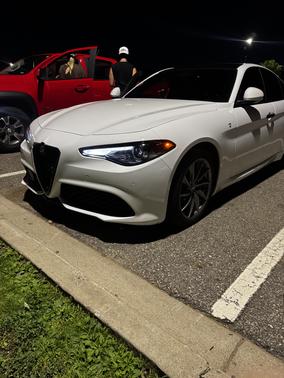 White 2022 Alfa Romeo Giulia Ti