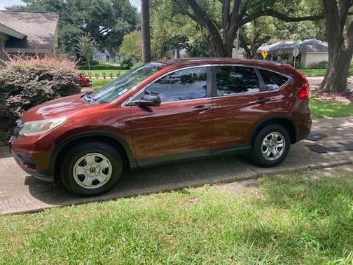 Red 2015 Honda CR-V LX