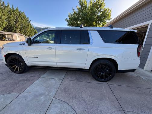 White 2021 Chevrolet Suburban High Country
