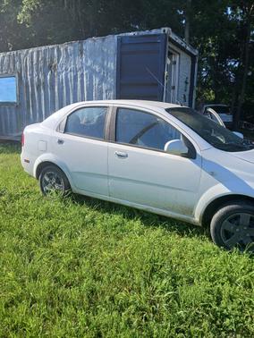 White 2006 Chevrolet Aveo LS