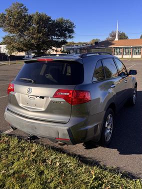Silver 2008 Acura MDX Technology