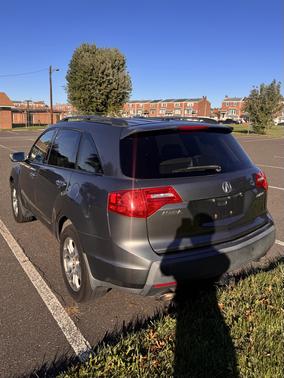 Silver 2008 Acura MDX Technology