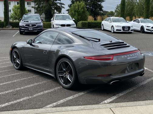 Gray 2014 Porsche 911 911 Carrera 4