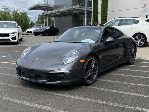 Gray 2014 Porsche 911 911 Carrera 4