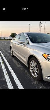 Silver 2017 Ford Fusion Energi SE Luxury