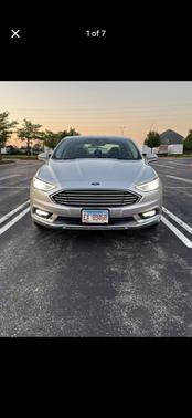 Silver 2017 Ford Fusion Energi SE Luxury