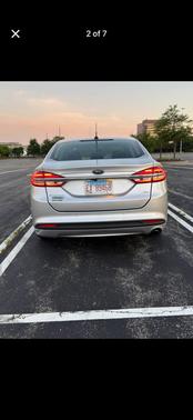 Silver 2017 Ford Fusion Energi SE Luxury