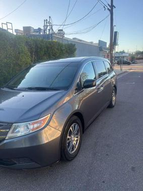 Blue 2012 Honda Odyssey EX-L