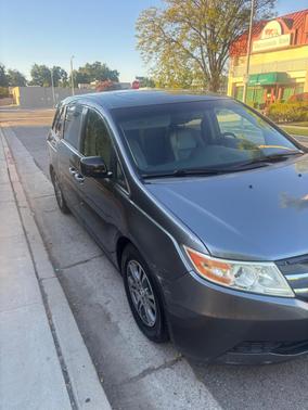 Blue 2012 Honda Odyssey EX-L