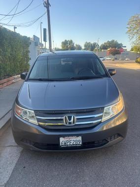 Blue 2012 Honda Odyssey EX-L