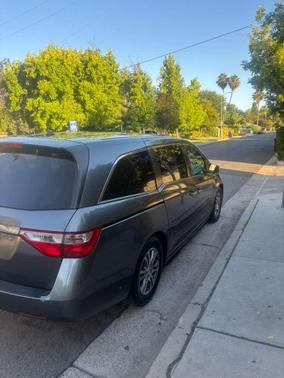 Blue 2012 Honda Odyssey EX-L