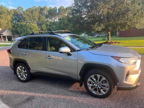 Silver 2020 Toyota RAV4 XLE Premium