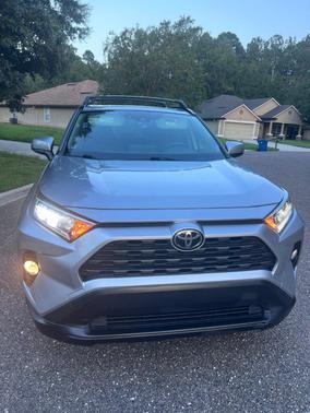 Silver 2020 Toyota RAV4 XLE Premium