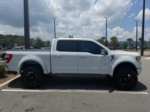 White 2021 Ford F-150 Platinum