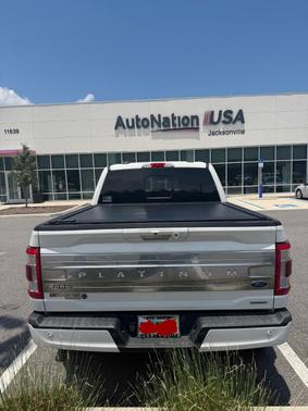 White 2021 Ford F-150 Platinum