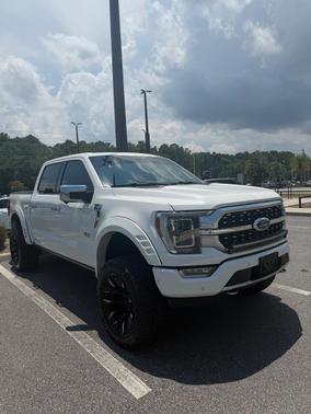 White 2021 Ford F-150 Platinum
