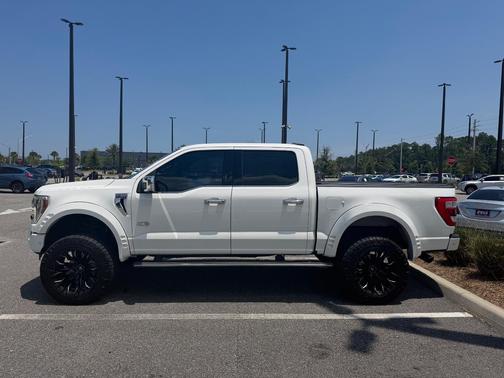 White 2021 Ford F-150 Platinum