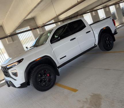 White 2024 GMC Canyon Elevation