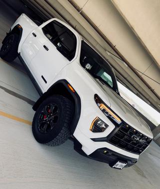 White 2024 GMC Canyon Elevation