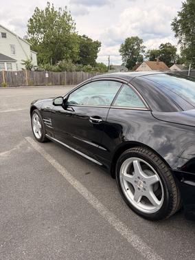 Black 2003 Mercedes-Benz SL-Class SL500 Roadster