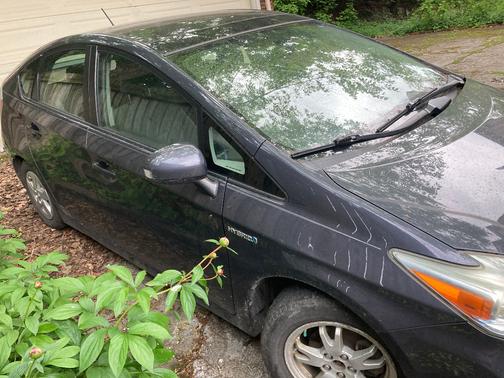 Gray 2010 Toyota Prius III