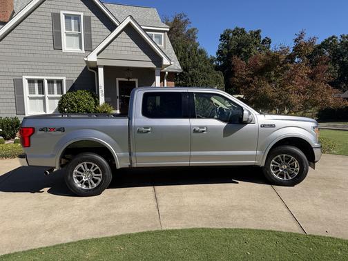 Silver 2020 Ford F-150 Lariat