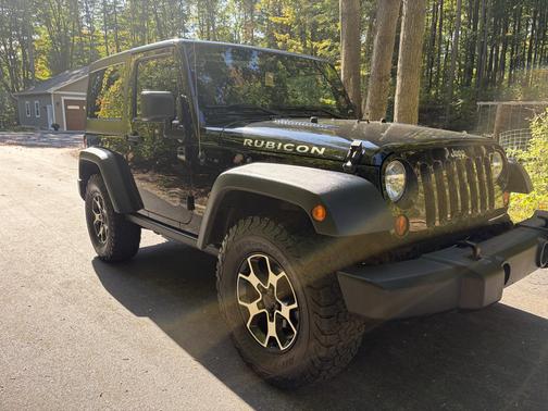 Black 2012 Jeep Wrangler Rubicon