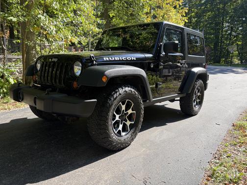 Black 2012 Jeep Wrangler Rubicon