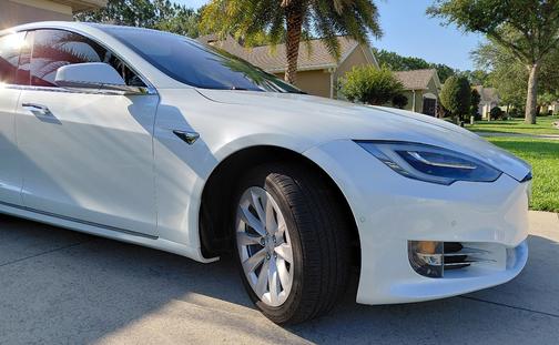 White 2018 Tesla Model S 100D