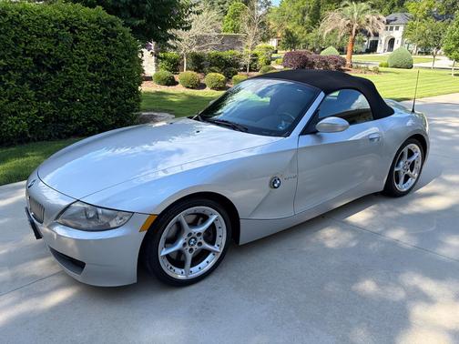 Silver 2006 BMW Z4 3.0si Roadster
