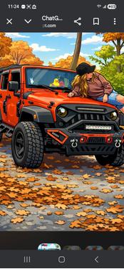 Orange 2015 Jeep Wrangler Unlimited Sport