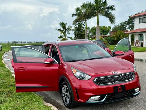 Red 2019 Kia Niro Plug-In Hybrid EX