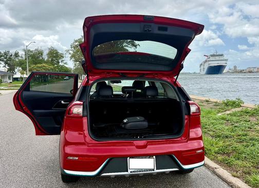 Red 2019 Kia Niro Plug-In Hybrid EX
