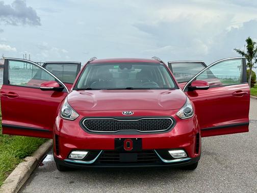 Red 2019 Kia Niro Plug-In Hybrid EX