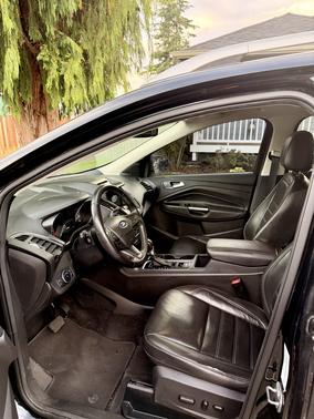 Black 2017 Ford Escape Titanium