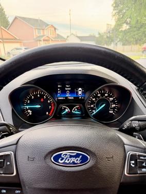 Black 2017 Ford Escape Titanium