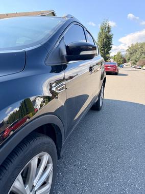 Black 2017 Ford Escape Titanium