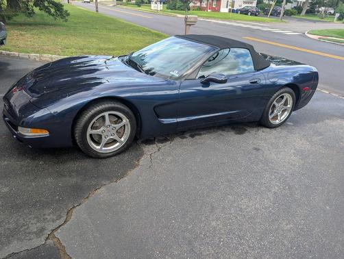Blue 2000 Chevrolet Corvette Base