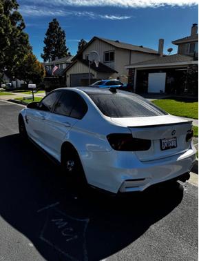 White 2018 BMW M3 CS
