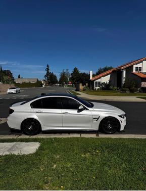 White 2018 BMW M3 CS