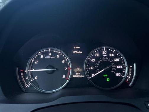 Red 2014 Acura MDX 3.5L