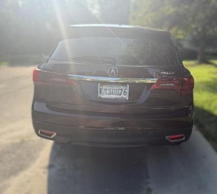 Red 2014 Acura MDX 3.5L