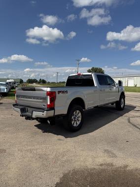 Silver 2017 Ford F-350 Platinum
