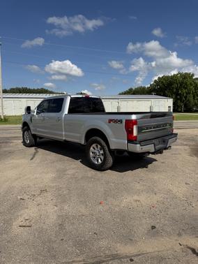 Silver 2017 Ford F-350 Platinum