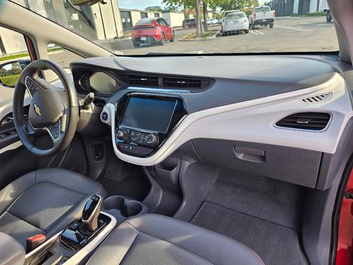 Red 2017 Chevrolet Bolt EV Premier