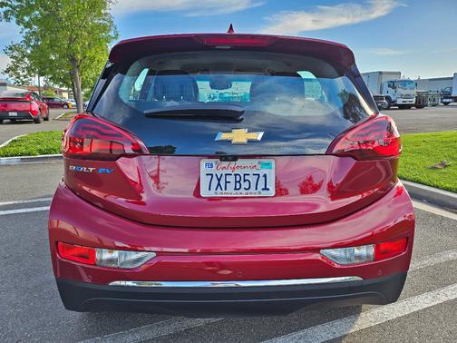 Red 2017 Chevrolet Bolt EV Premier